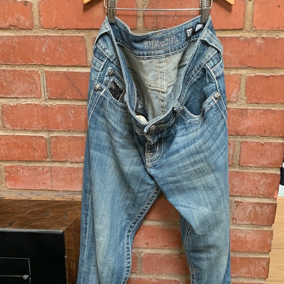 Miss Me boot cut jeans Dark 13 color - Picture 3 of 9